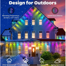 Govee RGBIC LED Permanent Outdoor Lights 30m