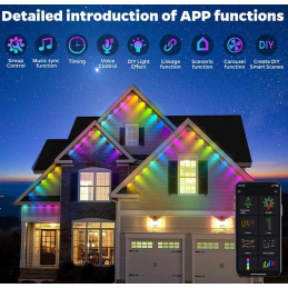 Govee RGBIC LED Permanent Outdoor Lights 30m