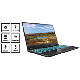ABook Ultimate A55 RAM: 32GB DDR5 (2x16GB) 4800MHz: Harddisk: 1 TB Kingston SSD NVMe NV2 3500R/2100W MB