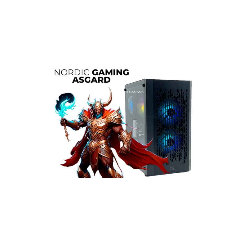 Nordic Gaming Asgard Balder Gaming PC | Ryzen 5 8GB GFX Onboard 500GB