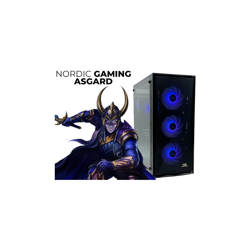 Nordic Gaming Asgard Loke V3 Gaming PC | i5 16GB RTX4060Ti 1TB