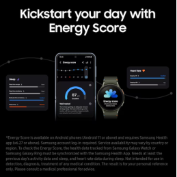 Samsung Galaxy Watch7 44 mm Sølv Smart ur