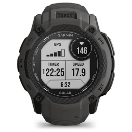 Garmin Instinct 2X Solar 50 mm Sort Smart ur