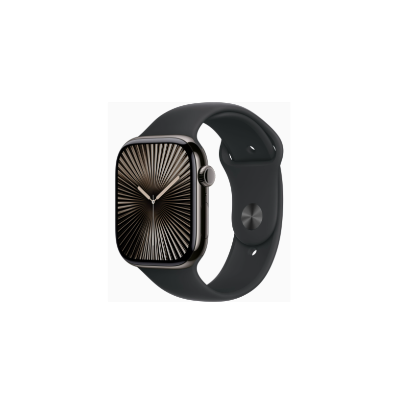 Apple Watch Series 10 (GPS + Cellular) 46 mm Sort Smart ur