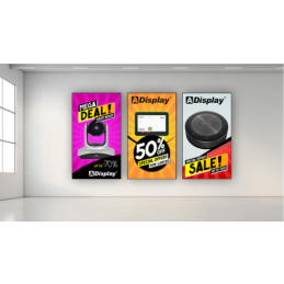 ADisplay Signage PRO 65" 500 nits Android.